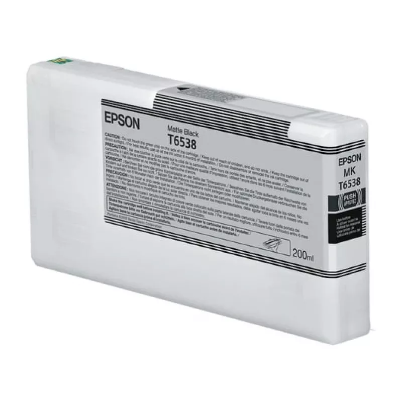 Tindikassett Epson C13T65380N mattmust 200 ml originaal üksikpakend
