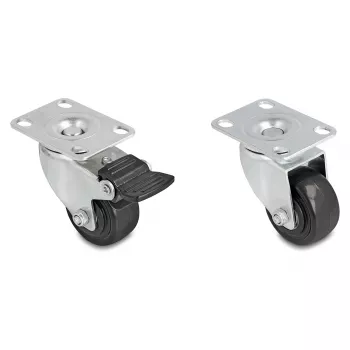 Rattad DeLOCK 66754 Must Hõbedane Teras 5 cm Läbimõõt