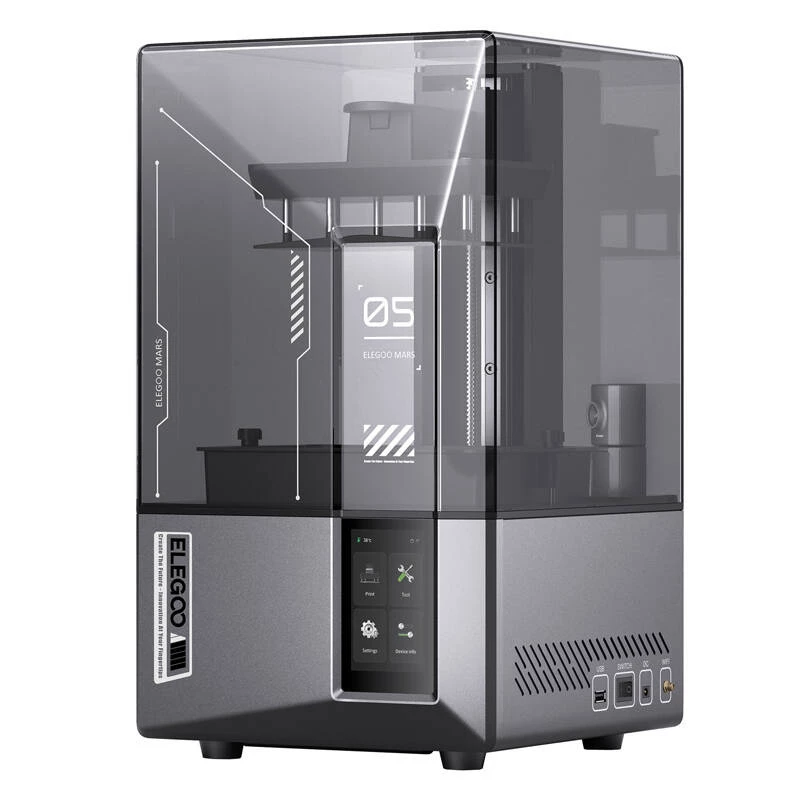 Vaigu 3D-printer Elegoo Mars 5 Ultra 4K eraldusvõimega LCD (mudel 50.101.013300)