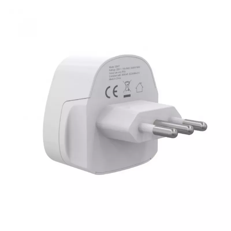 Toiteadapter GEMBIRD A-AC-ITMINTF 10A — universaalne Itaalia pistikuadapter
