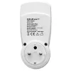 Elektrooniline taimer QOLTEC PC0628 LCD-ekraaniga, 24-tunnine tagasiloendus