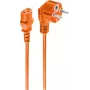 Toitekaabel ShiverPeaks BS09-05187 Oranž 1,8 m