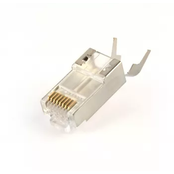 RJ45 pistikud GEMBIRD CAT7 8P8C kullatud 15µ FTP/SFTP, pakendis 100 tk