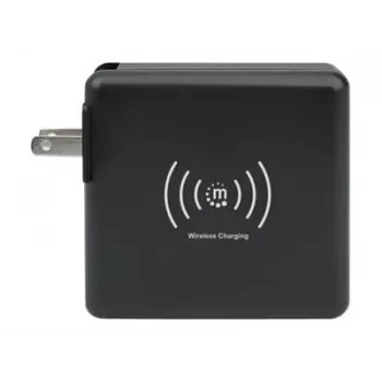 Travel Wall Charger and Powerbank Manhattan 4-in-1