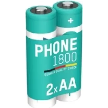 Ansmann ANS 1312-0038 - Dect NiMh aku AA Mignon 1600 mAh 2-pack - Aku - Mignon (AA) (1312-0038)
