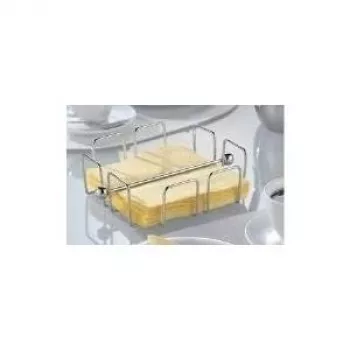 Salvrätikuhoidja Esmeyer Wire Chrome Metal standardsete 1/4-salvrätikute jaoks