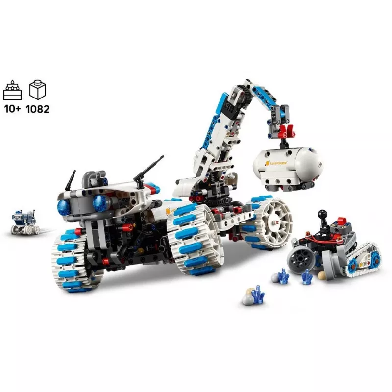 LEGO Technic 42211 Lunar Outpost Moon Rover – konstruktsioonimänguasi, 1082 tk, modulaarne ehitus, 130×310×190 mm