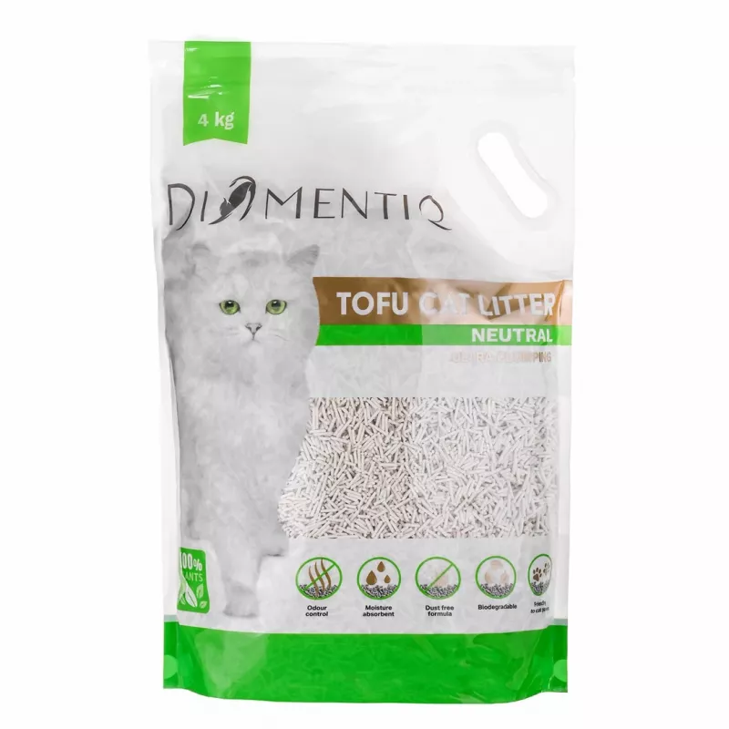 DIAMENTIQ Tofu Neutral Ultra klompuv - taimne allapanu - 4kg