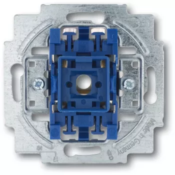 Ühepoolne lülitusmoodul Busch-Jaeger 2020 US-206, 1P, 10 A, 250 V, sinine metallik, 71×71×25 mm