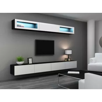 Cama Kapp VIGO 90 suletud 90/35/32 must/valge läikiv