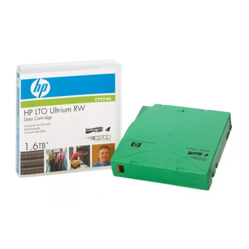 HPE LTO4 Ultrium 1,6 TB lugemis-/kirjutusandmekassett Tühi andmelint 800 GB LTO 0,496 (1,26 cm)