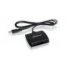 Kiipkaardilugeja IOGEAR GSR202 USB 2.0 Must