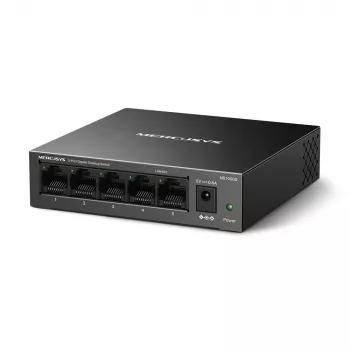 Mercusys MS105GS - laua-switch, 5 Gigabit-porti, must
