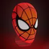 Lauavalgusti Paladone Spiderman Mask Light — Ämblikmehe maski kujundusega temaatiline LED-lamp, USB-toitega, kompaktne voodilamp