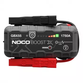 Käivitusbooster NOCO GBX55 1750 A liitium-ioon, 46 Wh, IP65, bensiinile kuni 7,5 L / diislile kuni 5 L
