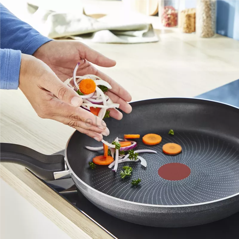 Praepann Tefal H05606 mittenakkuva kattega 28 cm, kerge igapäevane pann