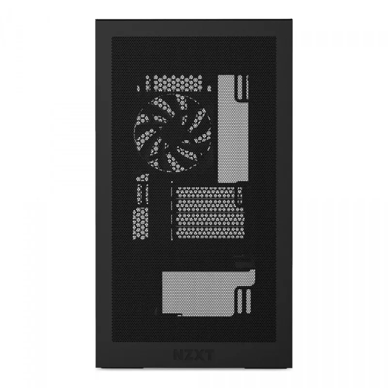 NZXT H3 Flow Micro ATX õhuvooluga korpus - must