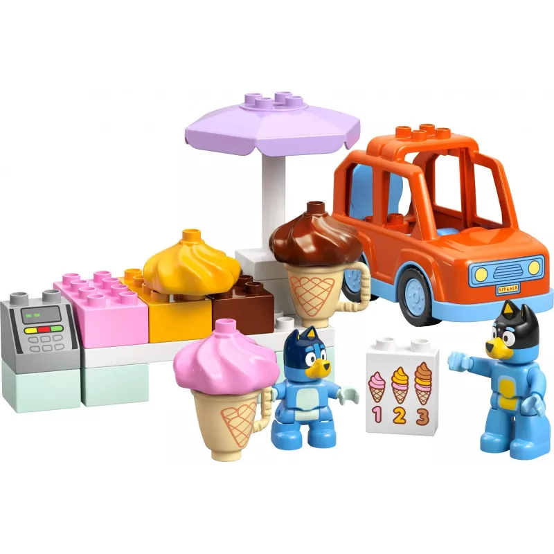 LEGO BLUEY 10458 Jäätise retk Blueyga