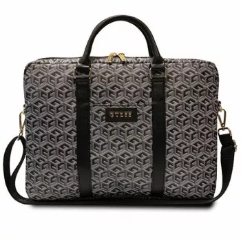 Guess GCube Stripes kott 16-tollisele sülearvutile, must - GUCB15HGCFSEK