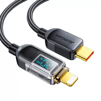 USB-C - Lightning kaabel Joyroom S-CL020A4 20 W, 1,2 m, must