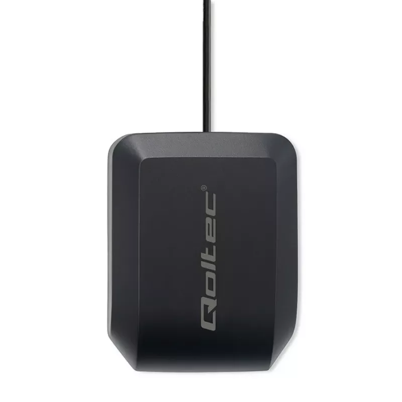 GPS/GLONASS antenn QOLTEC 28 dBi 50 W SMA täisnurkpistikuga