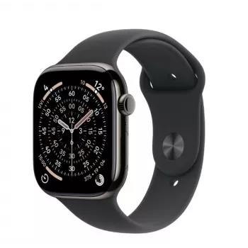 Nutikell Apple Watch Series 11 GPS + Cellular 42mm Slate Titaanist korpus Must Sport Rihm S/M