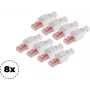 Võrgu pistik ShiverPeaks 75011-8 Cat.6 tööriistavaba RJ45 konnektor, 8P8C