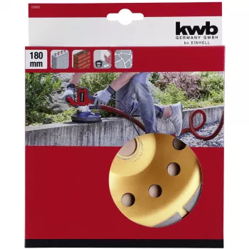 Teemantlihvimisketas 180 mm EINHELL seina- ja betoonilihvmasinale TE‑DW 180