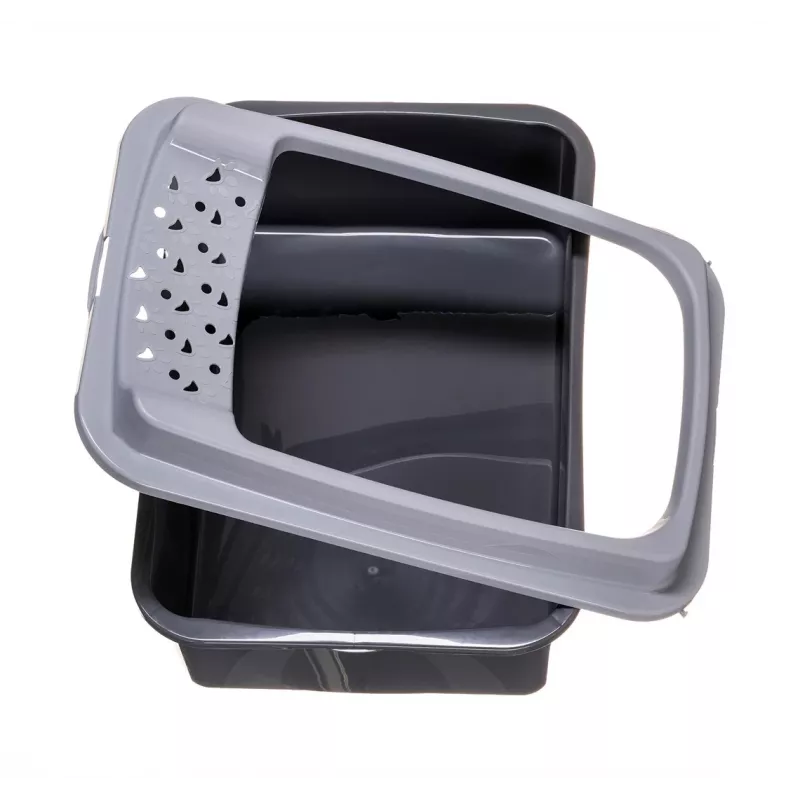 Liivakast DIAMENTIQ Bonita hall plastikust 571×392×209 mm, 1 kg