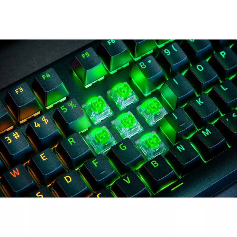 Razer MustWidow V4 Pro klaviatuur mängimiseks USB QWERTZ saksa must
