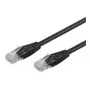 Wentronic Goobay CAT 5e paigalduskaabel, U/UTP, must, 0,25 m - CCA vasksegu (68703)