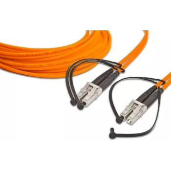 Lightwin LDP-50 LC-LC 10.0 OM2 fiiberoptiline kaabel 10 m 2x LC oranž (LDP-50 LC-LC 10.0 OM2)