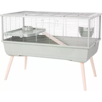 Puur ZOLUX Neolife 100 roheline — puidust puur väikelemmikloomadele 990×760×540 mm, varbavahe 15 mm