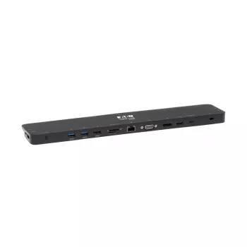USB-C dokk, kolmekordne ekraan - 4K HDMI ja DP, VGA, USB 3.2 Gen 1, USB-A/C jaotur, GbE, 100 W PD laadimine