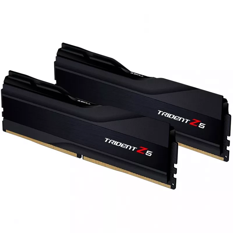DIMM 32 GB DDR5-7600 (2x 16 GB) Dual-Kit, mälumoodul must, F5-7600J3646G16GX2-TZ5K, Trident Z5, INTEL XMP