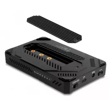 HDD/SSD korpus DeLOCK 42020 Must 2,5-tolline USB USB-C 10 Gbit/s