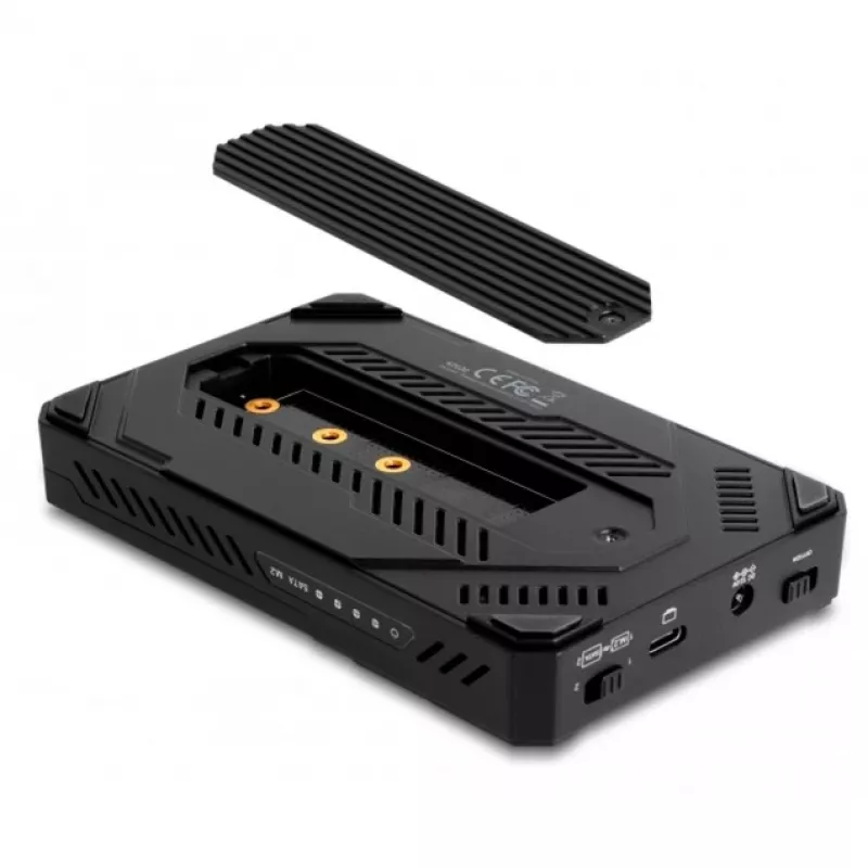 HDD/SSD korpus DeLOCK 42020 Must 2,5-tolline USB USB-C 10 Gbit/s