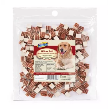 Koeramaiused Hilton Sandwich lamba ja kalaga, 500 g — treeningumaiused, 30% valku, gluteenivaba