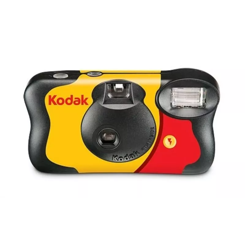 Kodak FunSaver välguga ühekordne kaamera, värvifilm ja välk, 27 fotot, ISO 400