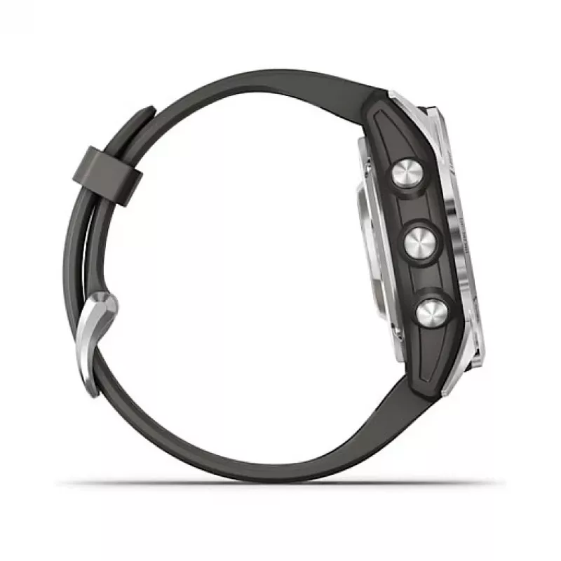 Garmin fēnix 7S Pro 3.05 cm (1.2) MIP 42 mm Digitaalne 240 x 240 pikslit Puutetundlik Hõbedane Wi-Fi GPS (satelliit)