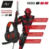 Mängukõrvaklapid mikrofoniga Art Hero USB