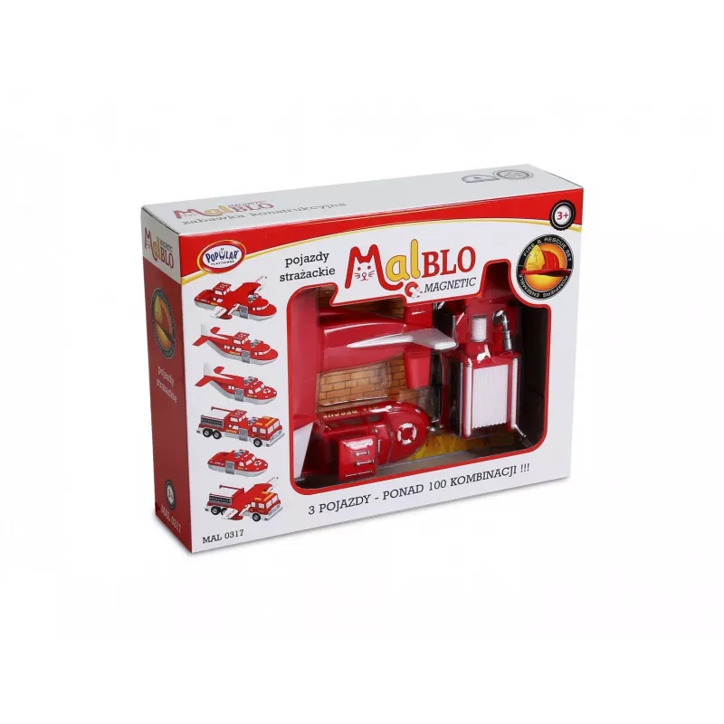 Sõidukikomplekt Popular Playthings Mix or Match Vehicles Fire and Rescue