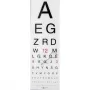 NeXtime kell 3067 Eyesight, 75x25,4 cm, Seinale, Valge/Must