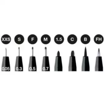Viltpliiats Faber-Castell 167158 Must 1 tk