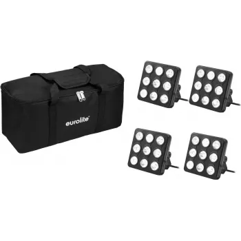 EUROLITE 20000962 RGB UV LED Party Panel Set – mitmevärvilised LED-paneelid RGB- ja UV-valgusega