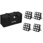 EUROLITE 20000962 RGB UV LED Party Panel Set – mitmevärvilised LED-paneelid RGB- ja UV-valgusega