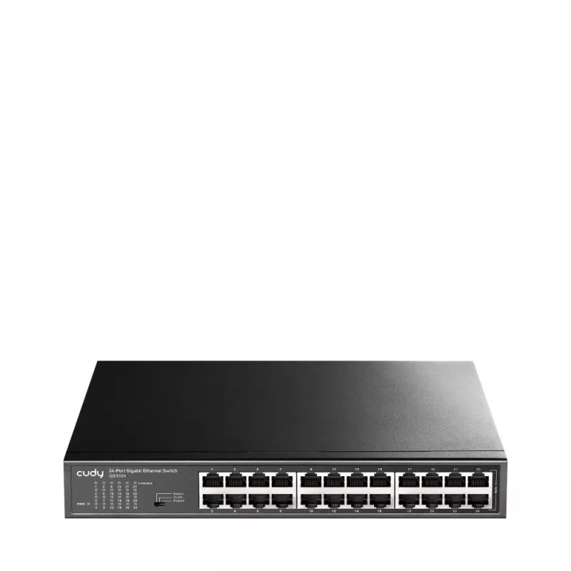 Cudy GS1024 võrgulüliti Gigabit Ethernet (10/100/1000) Must