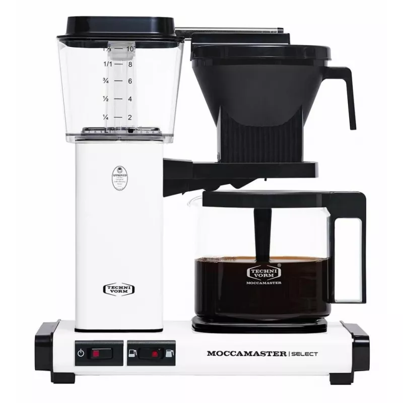 Moccamaster KBG Select kohvimasin mattvalge