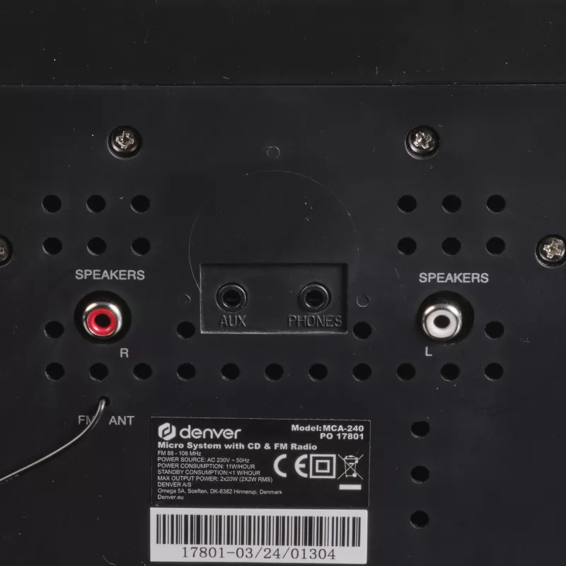 DENVER MCA-240 - Mikrosüsteem (111161000070)