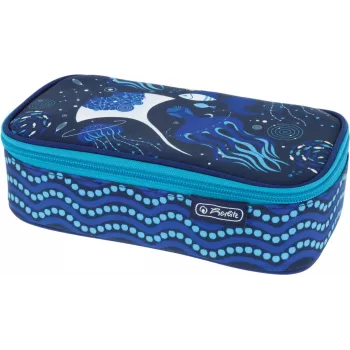 herlitz pencil case beatBox Deep Ocean motiiv, 22,5 x 12,0 cm